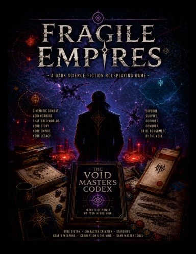 Void Master's Codex TTRPG Game Master's Guide Science Fiction Roleplaying Game