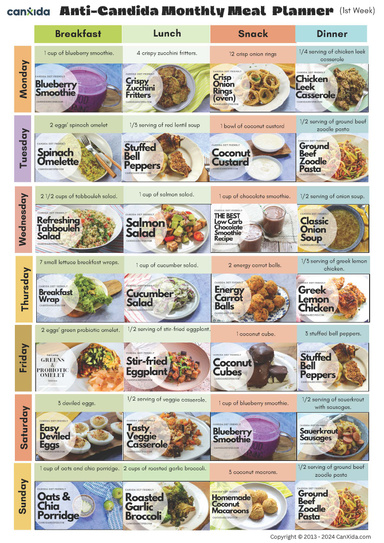 Anti candida diet discount