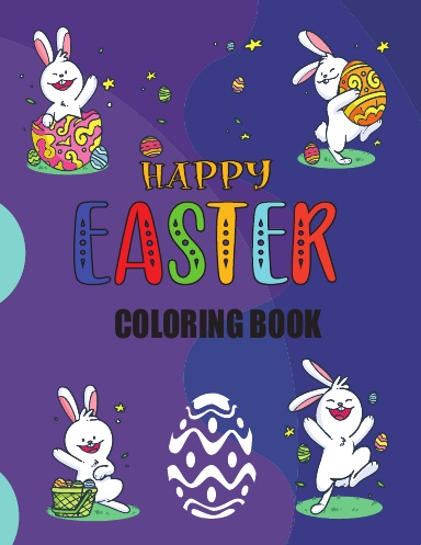 Happy Easter Coloring Book
