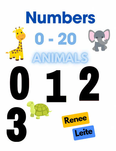 Numbers 0-20: Animals