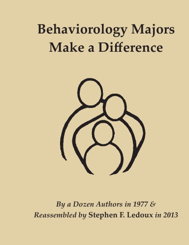 Behaviorology Majors Make a Difference