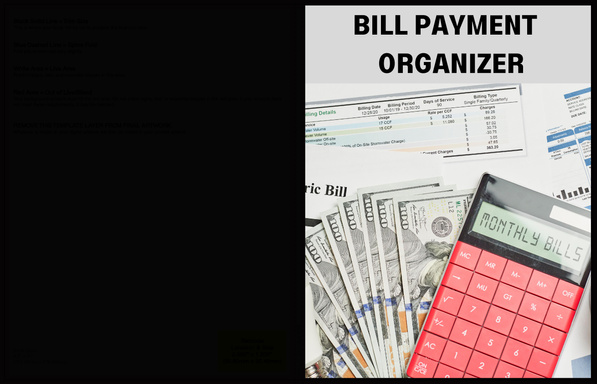 BILLS PAYMENT ORGANIZER