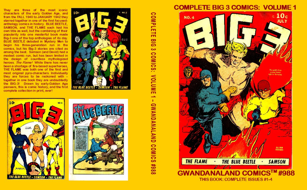 Complete Big 3 Comics: Volume 1