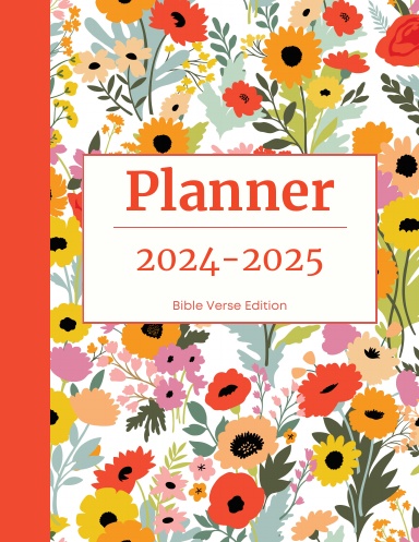 2024-2025 Homeschool Planner (Bible verse edition)