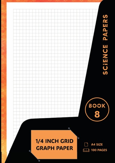 Science Papers - A4 1/4 Inch Grid Graph Paper