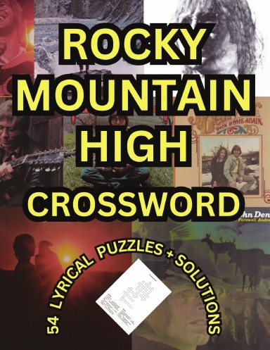 ROCKY MOUNTAIN HIGH CROSSWORD