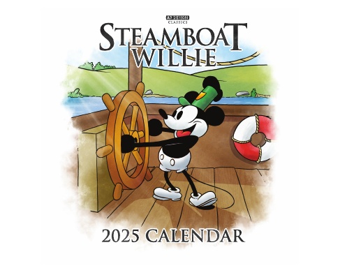 Steamboat Willie 2025 Calendar