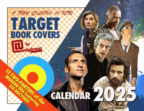 Official Andydrewz Retro Target Book Calendar 2025