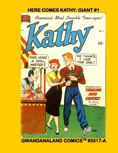 Here Comics Kathy: Giant #1 (BW)