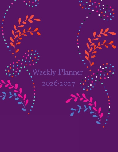 Weekly Planner 2026-2027