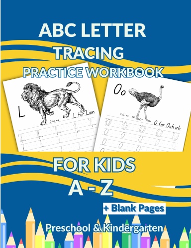 ABC Letter Tracing Practice Workbook For Kids