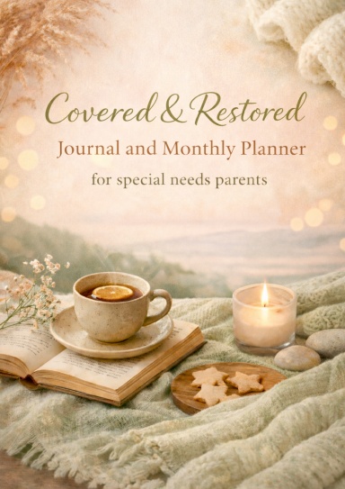 Covered & Restored Journal and Planner, for special needs parents.