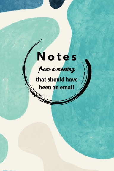 Notebook: Fun (Blue, Coil-bound)