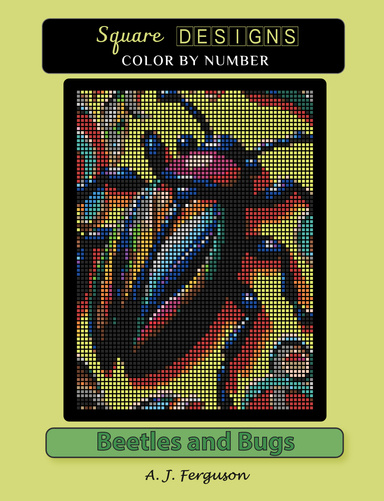 Beetles and Bugs Color by Number