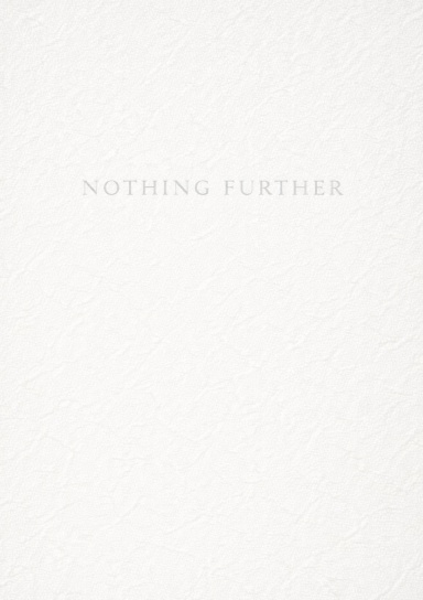 Nothing Further