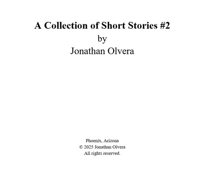A Collection of Short Stories #2