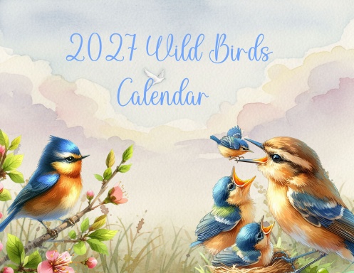 2027 Birds Calendar
