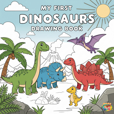 MY FIRST DINOSAURS COLORING BOOK