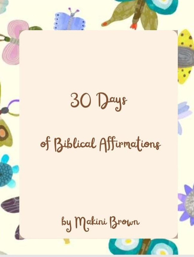 30 Day Biblical Affirmations