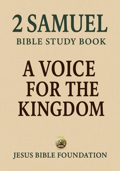 2 Samuel Bible Study Book