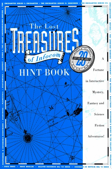 The Lost Treasures of Infocom Hint Book - 20 Captivating Games