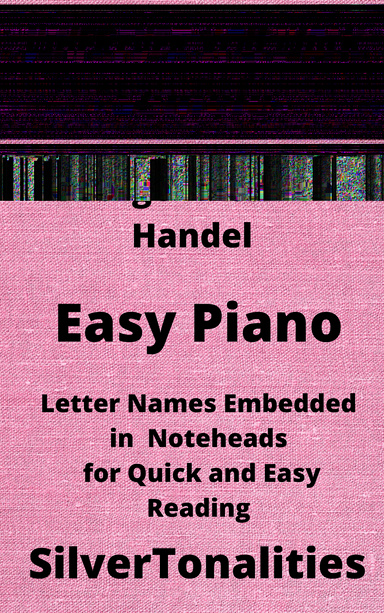 Wherever You Walk Semele HWV 58 Easy Piano Sheet Music
