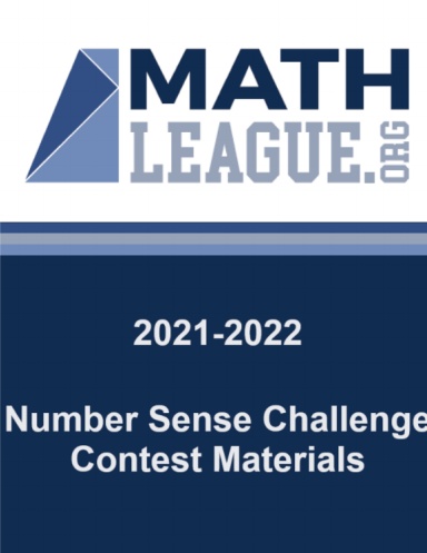 2021-2022 Number Sense Challenge Contest Materials