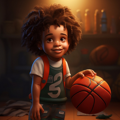 Crois and the Magic basketball