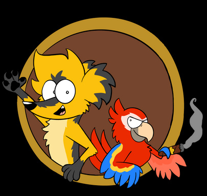 Image of Author Macaw Comics by Tesla Philipson