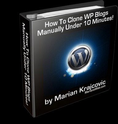 Clone WP Blogs Manually