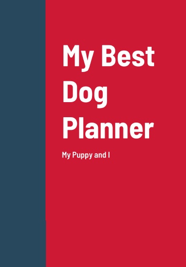 My Best Dog Planner