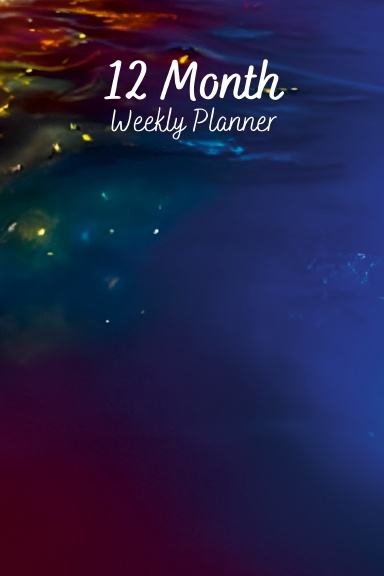 12 Month Weekly Planner