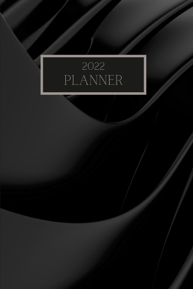 2022 Black Aesthetic Planner