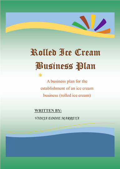 Rolled Ice Cream Business