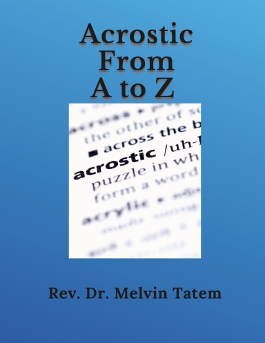 Acrostics from A to Z