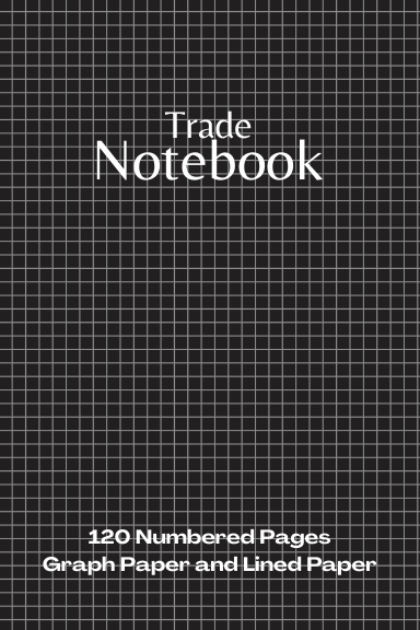 Coil Bound Trade Size Graph Paper Notebook with 120 Numbered Pages