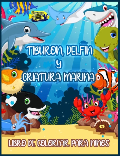 Tiburon, Delfin Y Criatura Marina