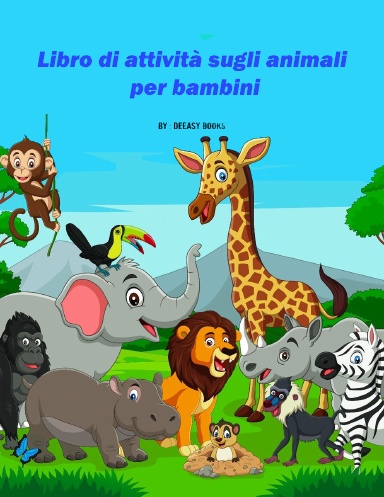 Libro di attività sugli animali per bambini