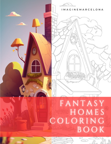 Fantasy Homes Coloring Book