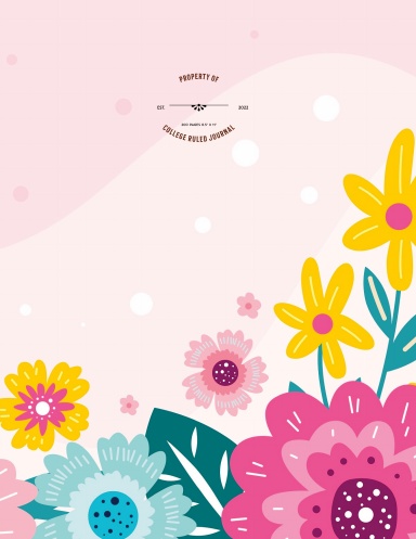 Flower Doodle Journal