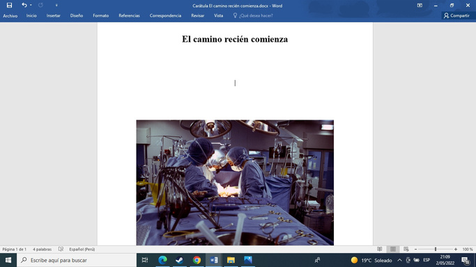 "El Camino recién comienza"
