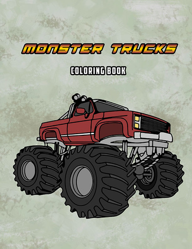 Monster Trucks Coloring Book: Volume 2