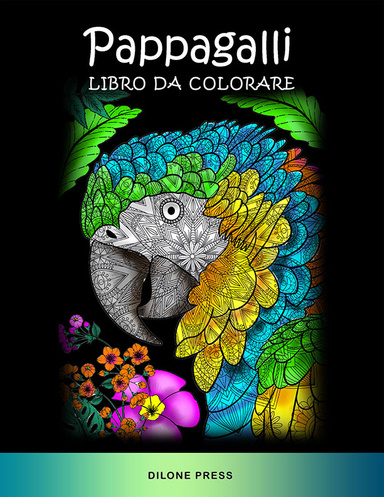 Pappagalli Libro da Colorare