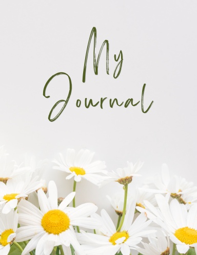 My Journal Daisy 8.5x11