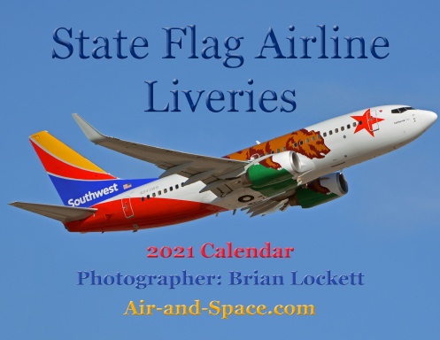State Flag Airline Liveries, 2021 Calendar