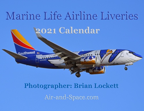 Marine Life Airline Liveries, 2021 Calendar