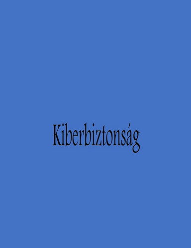 Kiberbiztonság