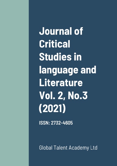 Journal of Critical Studies in language and Literature Vol. 2, No.3 (2021)
