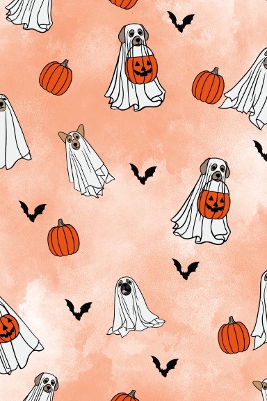 Howl-O-Ween Dog Themed Journal