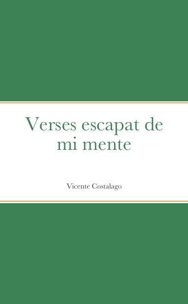 Verses escapat de mi mente